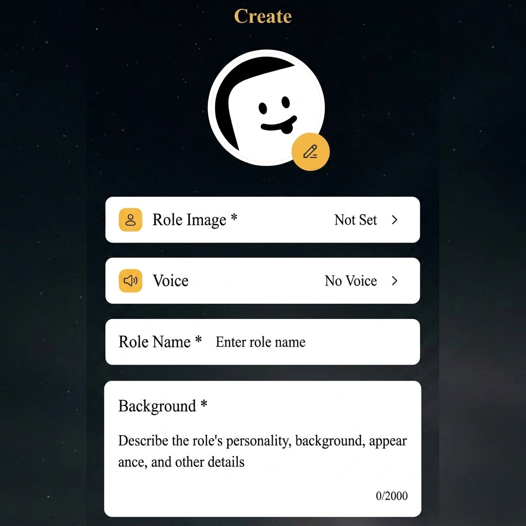 Create custom characters